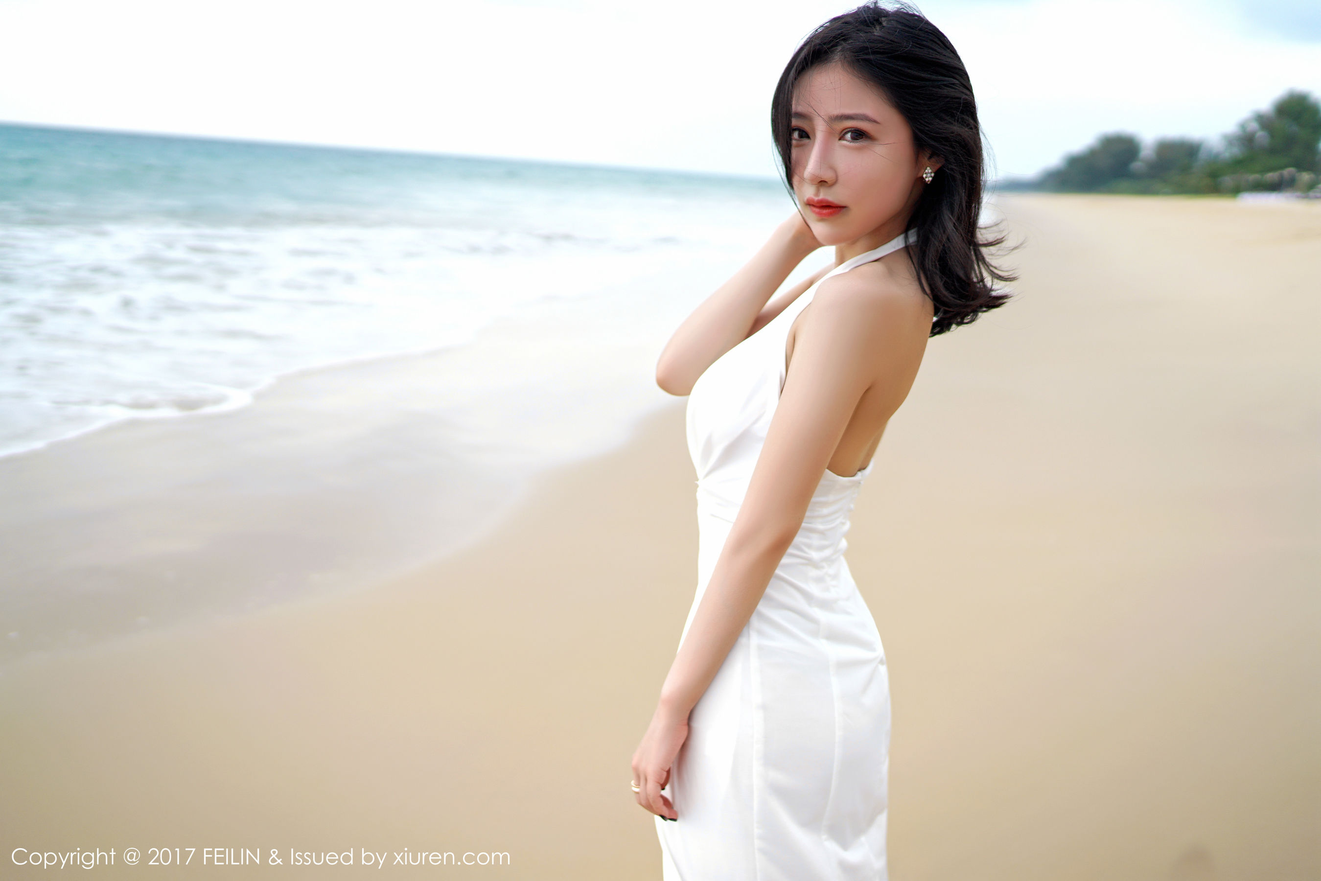 Shi Yijia Kitty 2 sets of bikinilong skirt 囡 Feilin vol.092