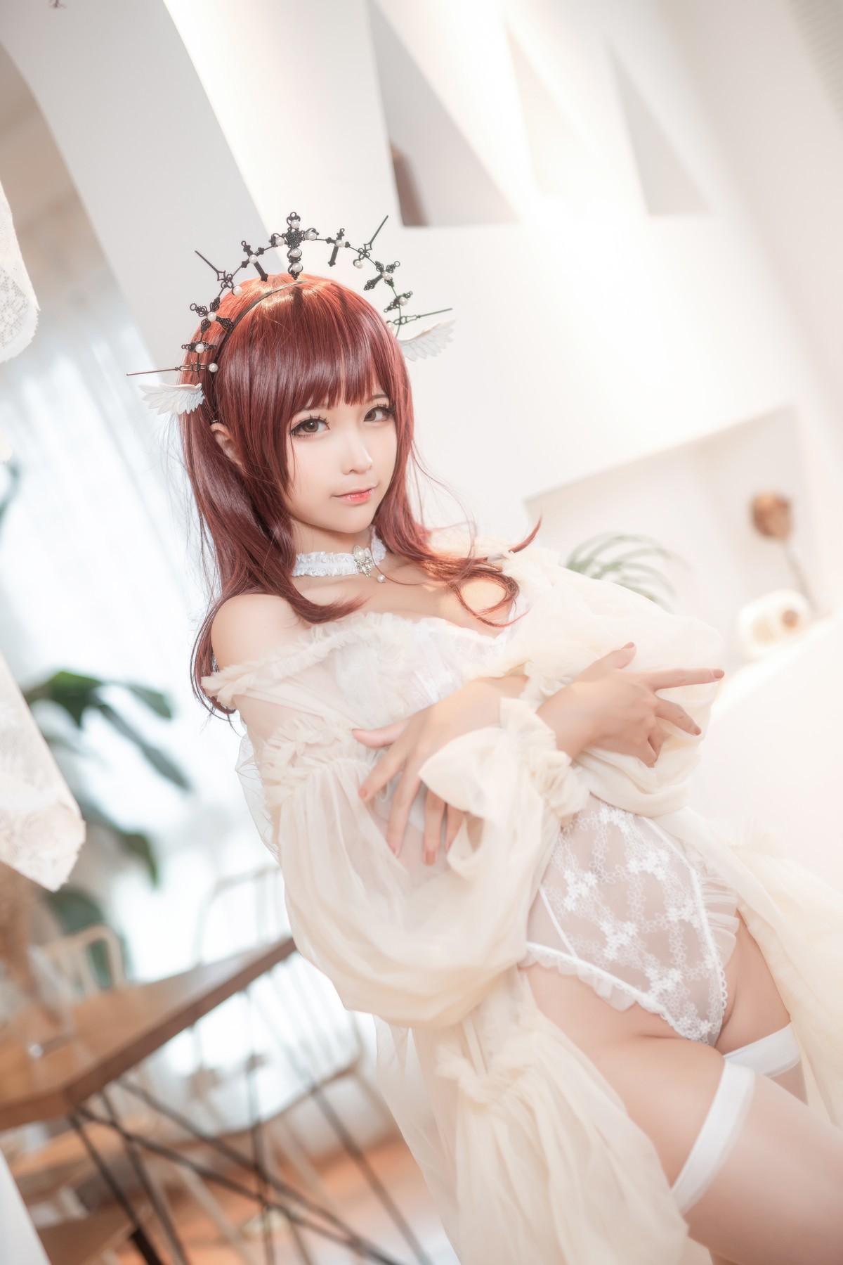 Cosplay Stupid Momo Chunmomo Momo True Love Version Angel Ben-Fire Angel