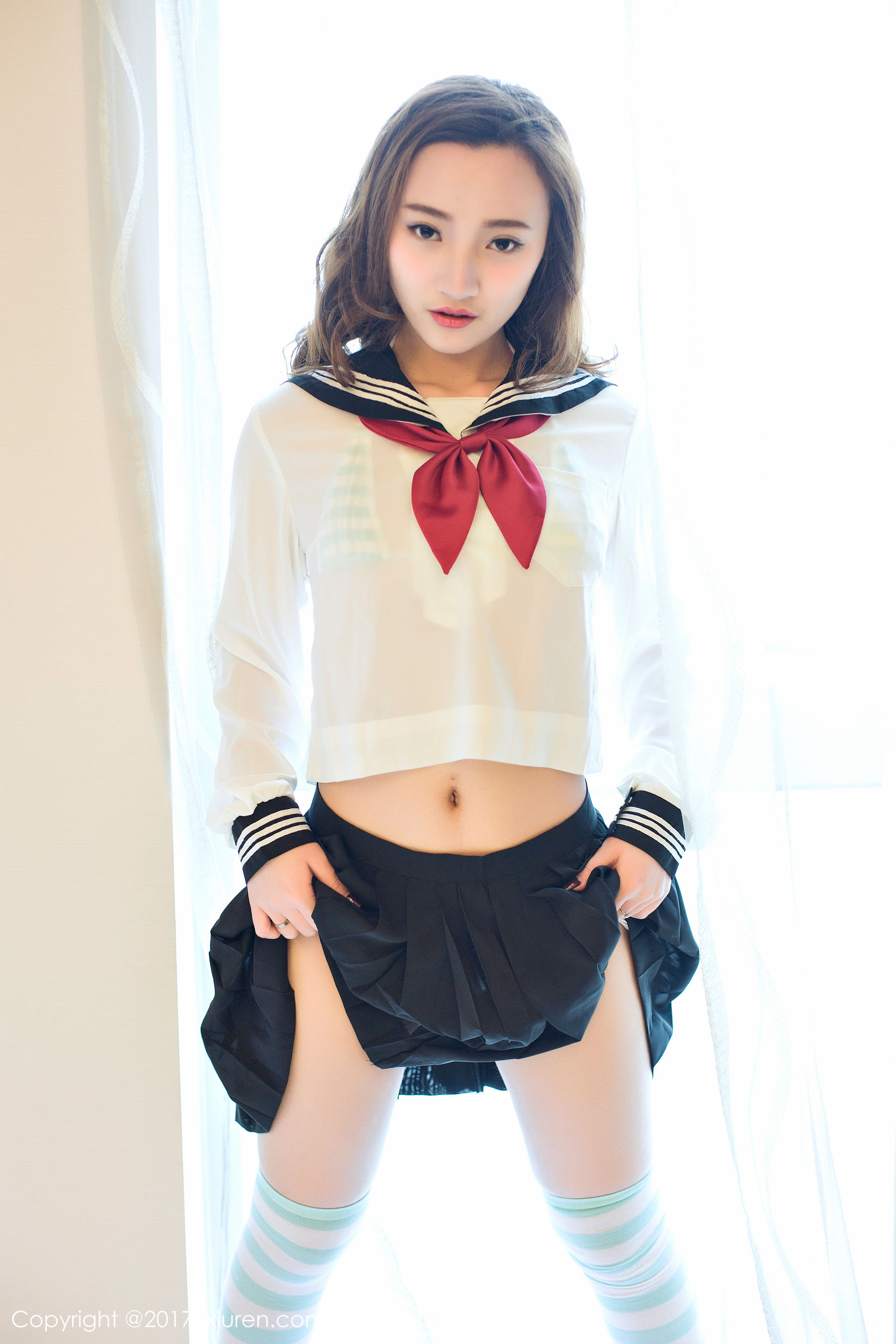 Xu Cake Jiao Gong Little Loli Sexy Private House Model Academy MFSTAR VOL.013