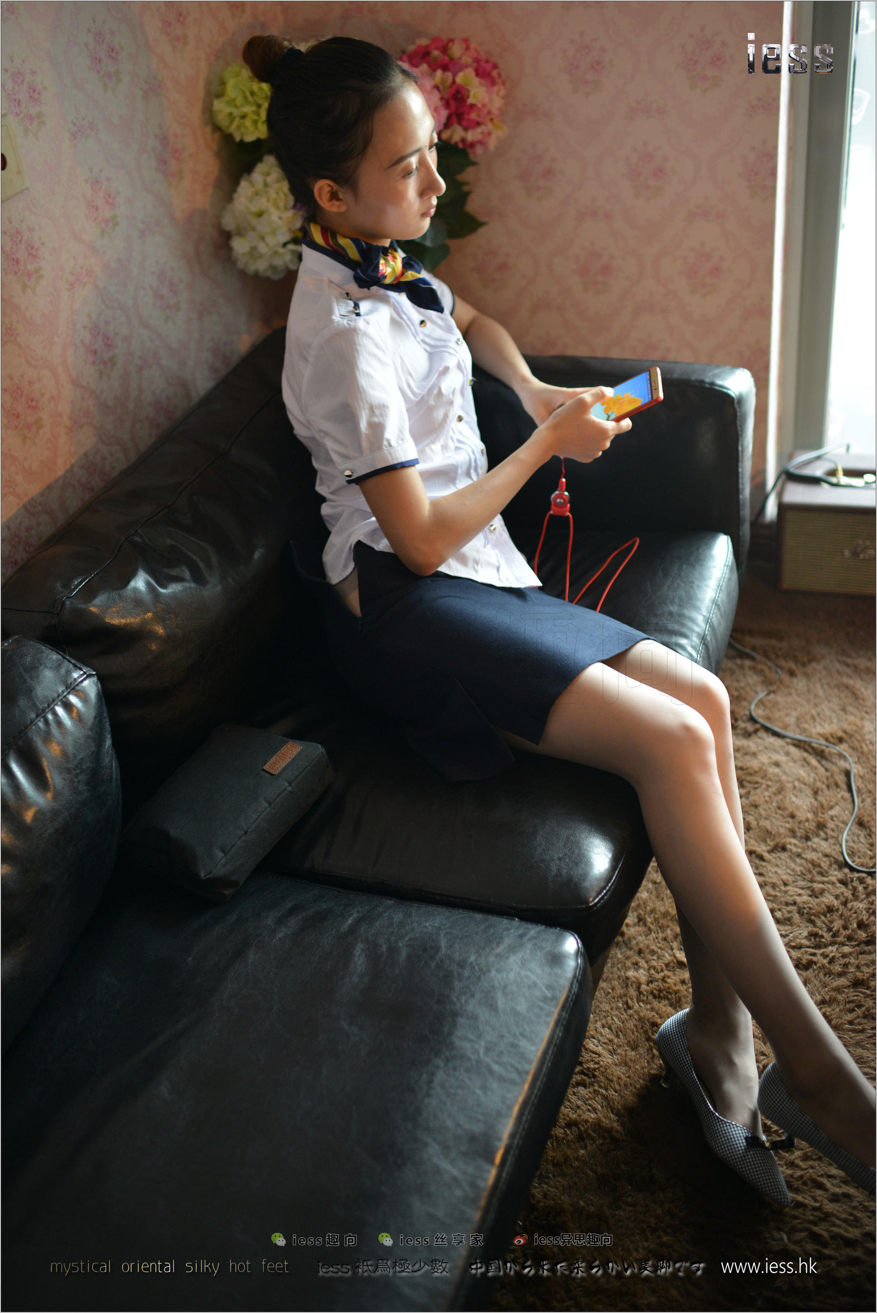 Silk Foot Bento 135 New Model Momo Gray Silk OL in flat shoes IESS is thinking about