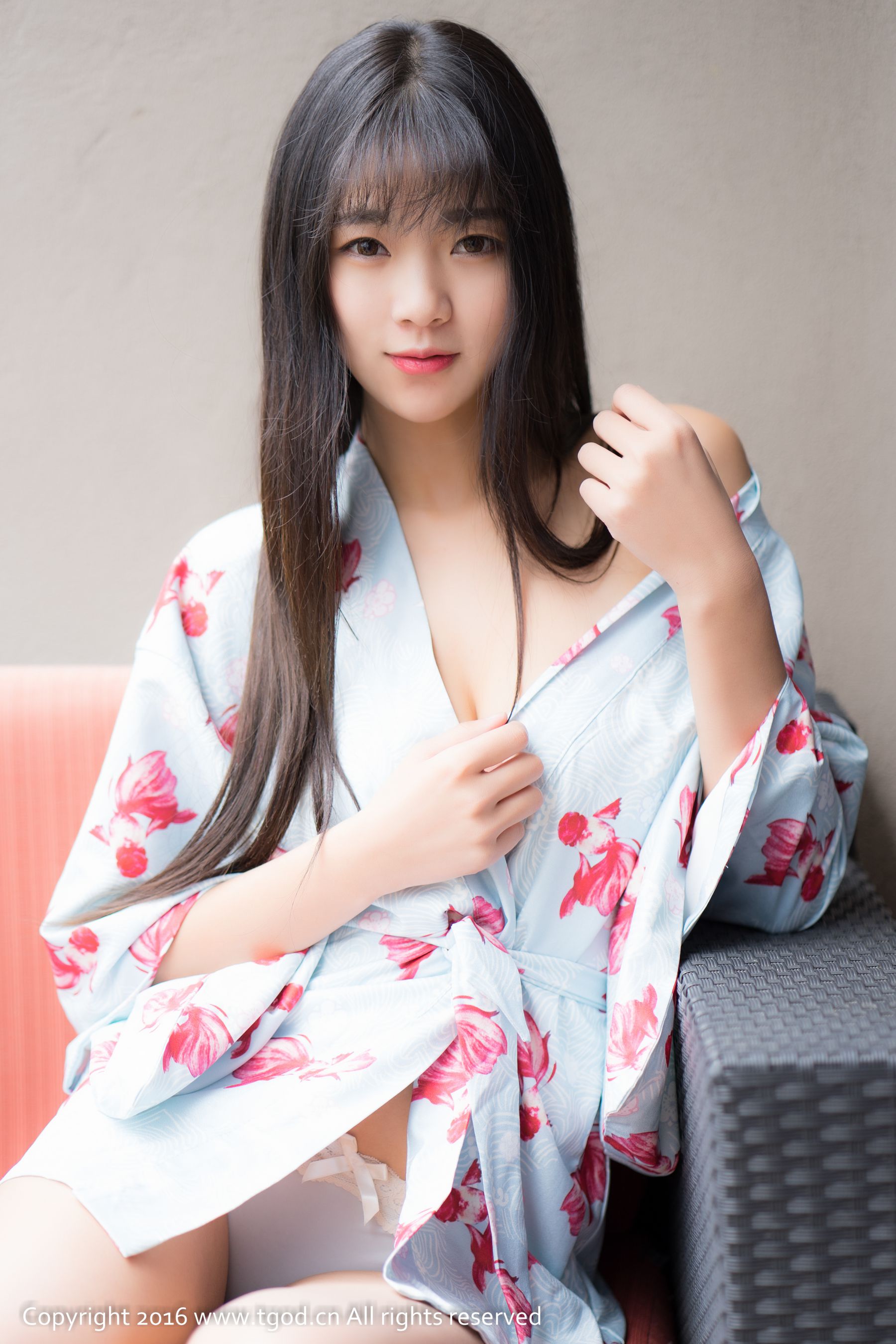 Coca -Cola Vicky Dali Travel fresh kimonosexy underwear push goddess/Youmihui