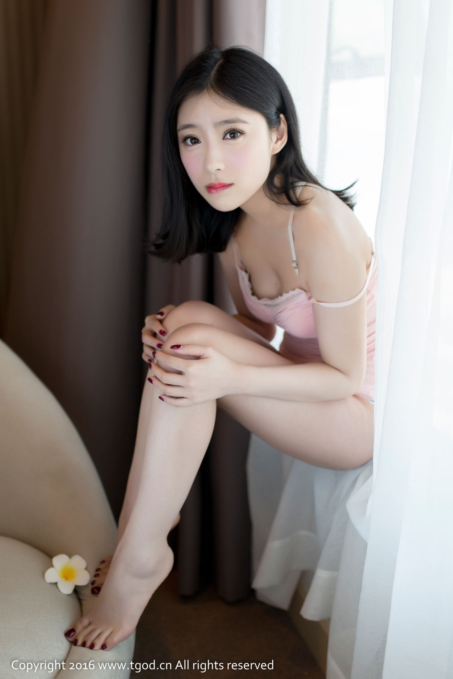 Shi Yijia Kitty sauce Pink Studios Skirt Push Goddess/You Mihui