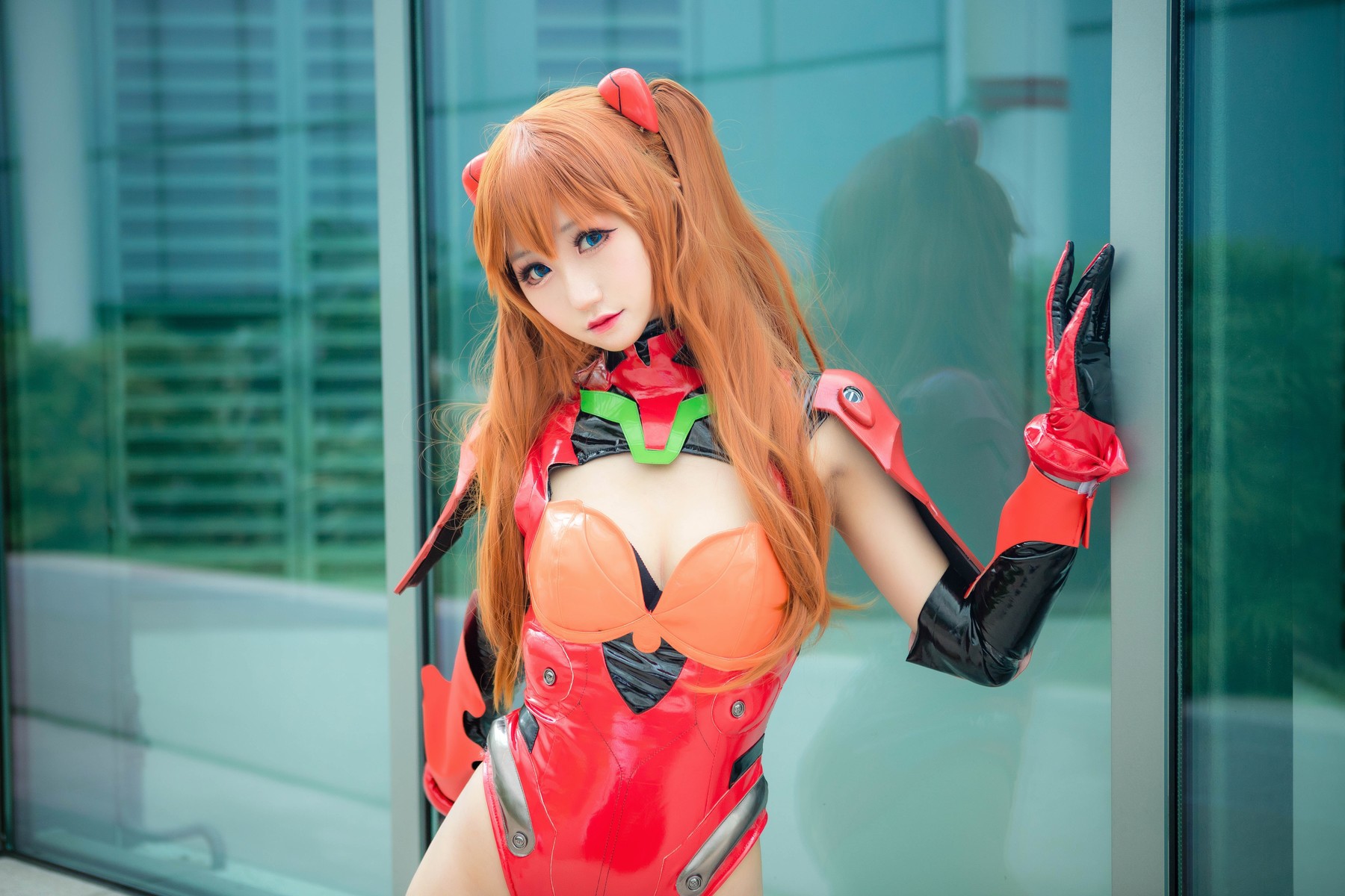 Cosplay KuukoW Kuuko Shikinami Asuka Langley