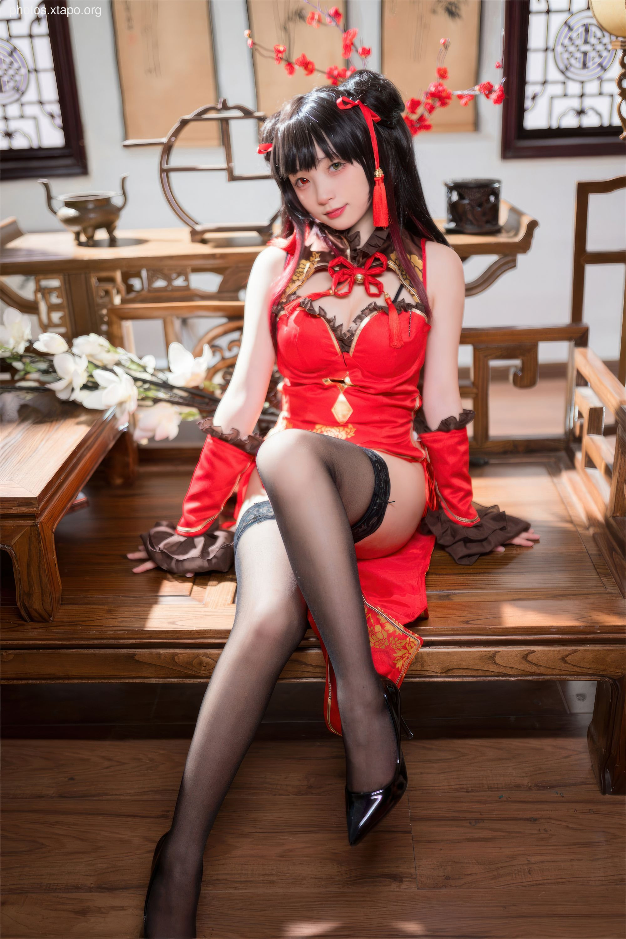 Flower Bell Tokisaki Kurumi Cheongsam 66P