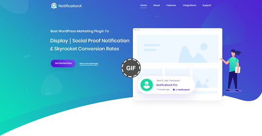 NotificationX Pro - Best WordPress Notifications Plugin Nulled