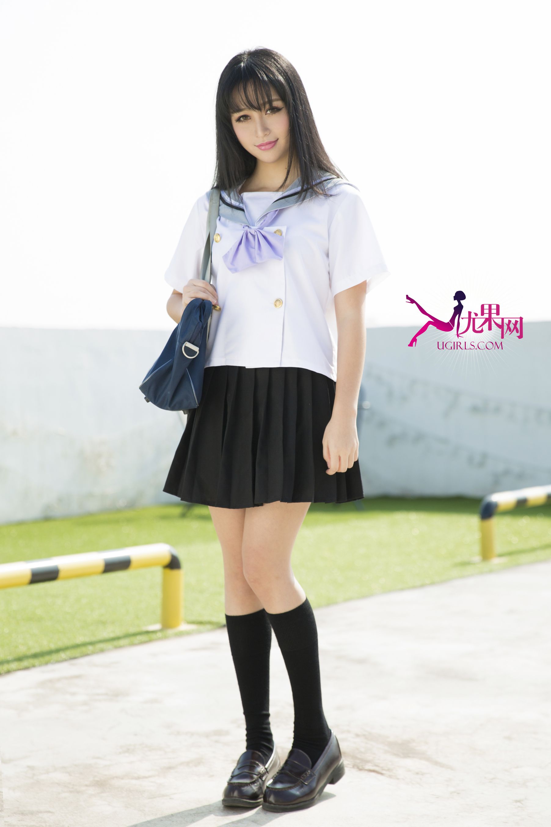 Sora Japanese School Uniform Girl Log Ugirls Ugirls U142