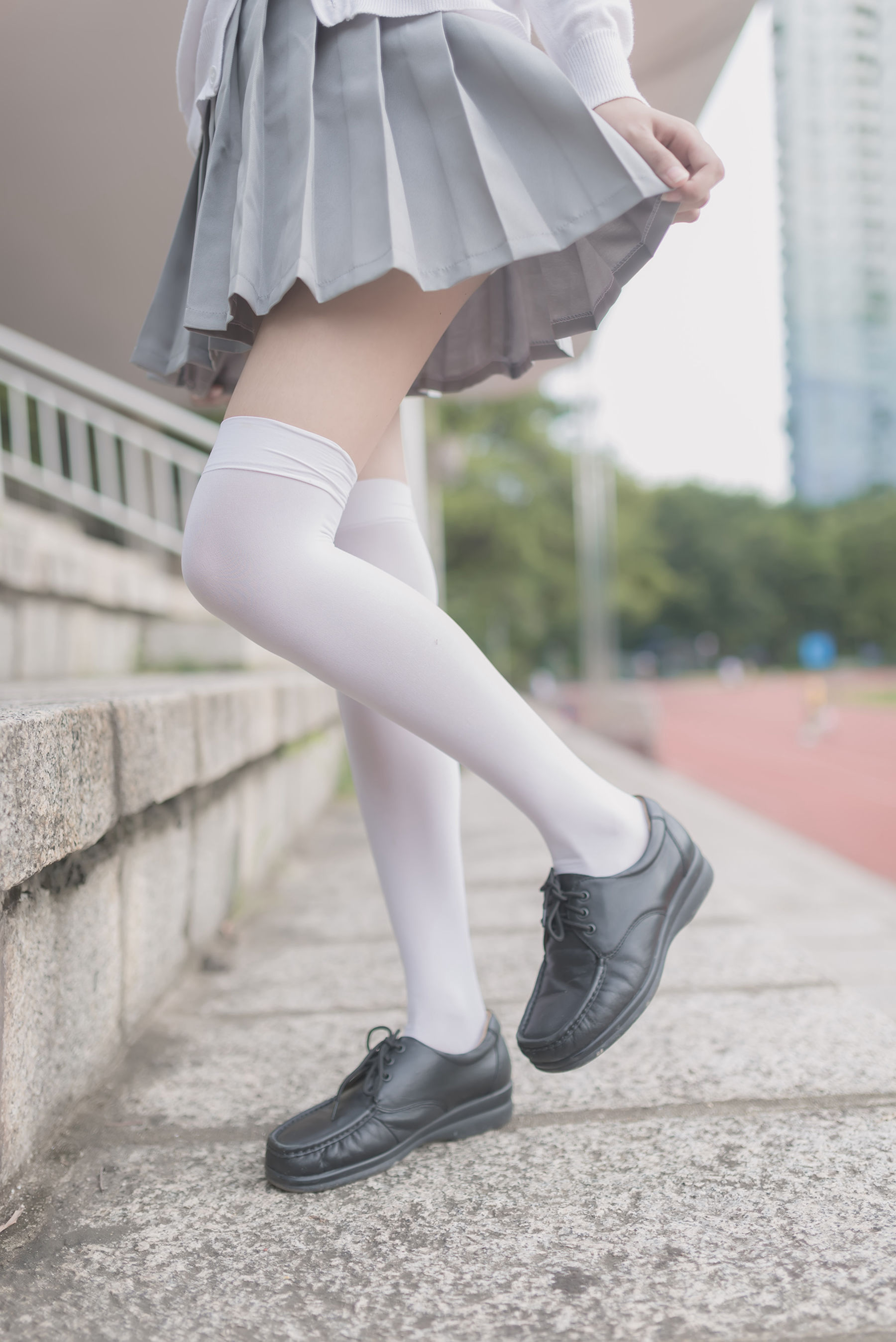 Field of Wind No.144 JK girls outdoor extreme temptation