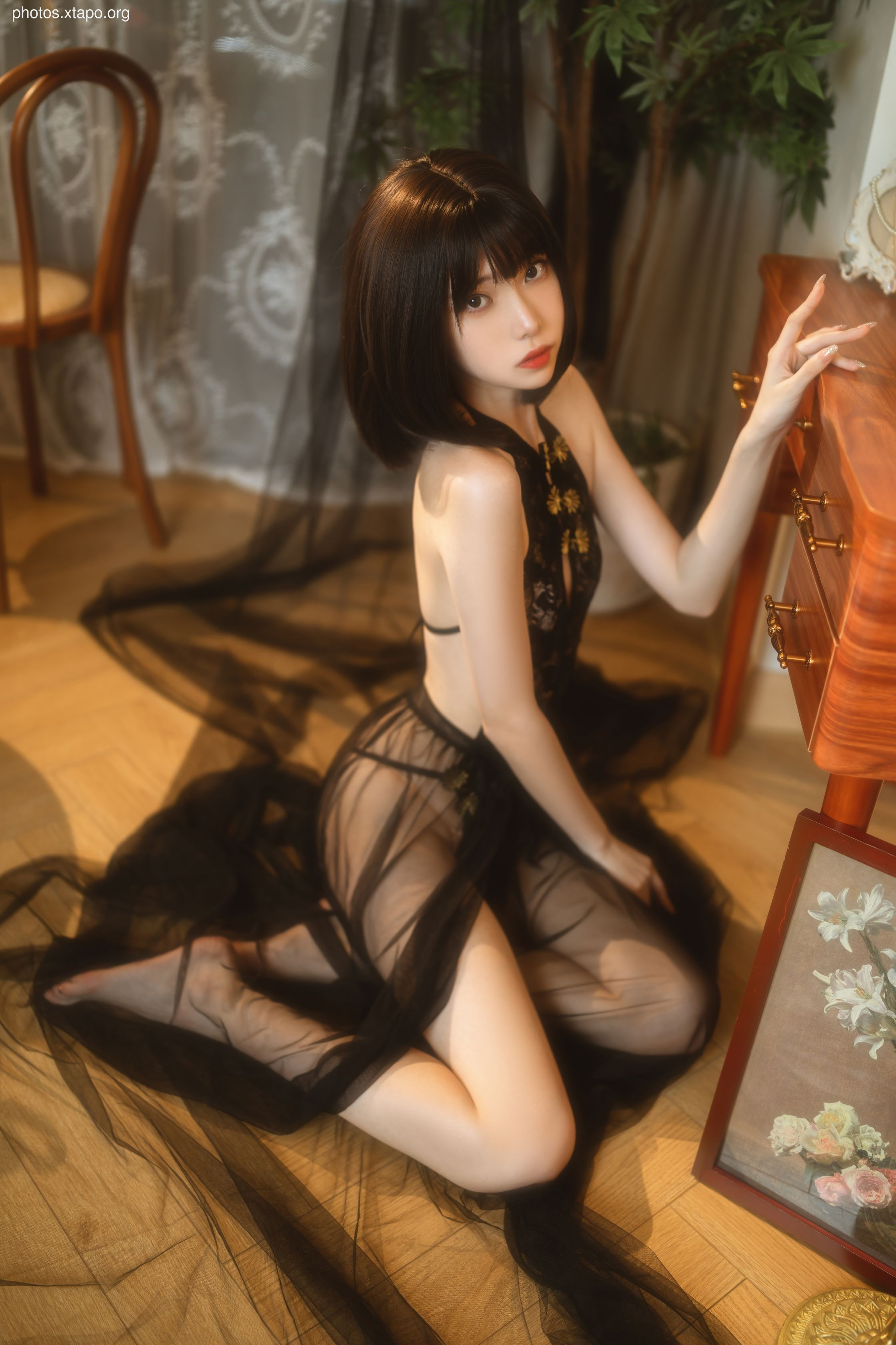 Xu Lan Lan Blackfast Cheongsam