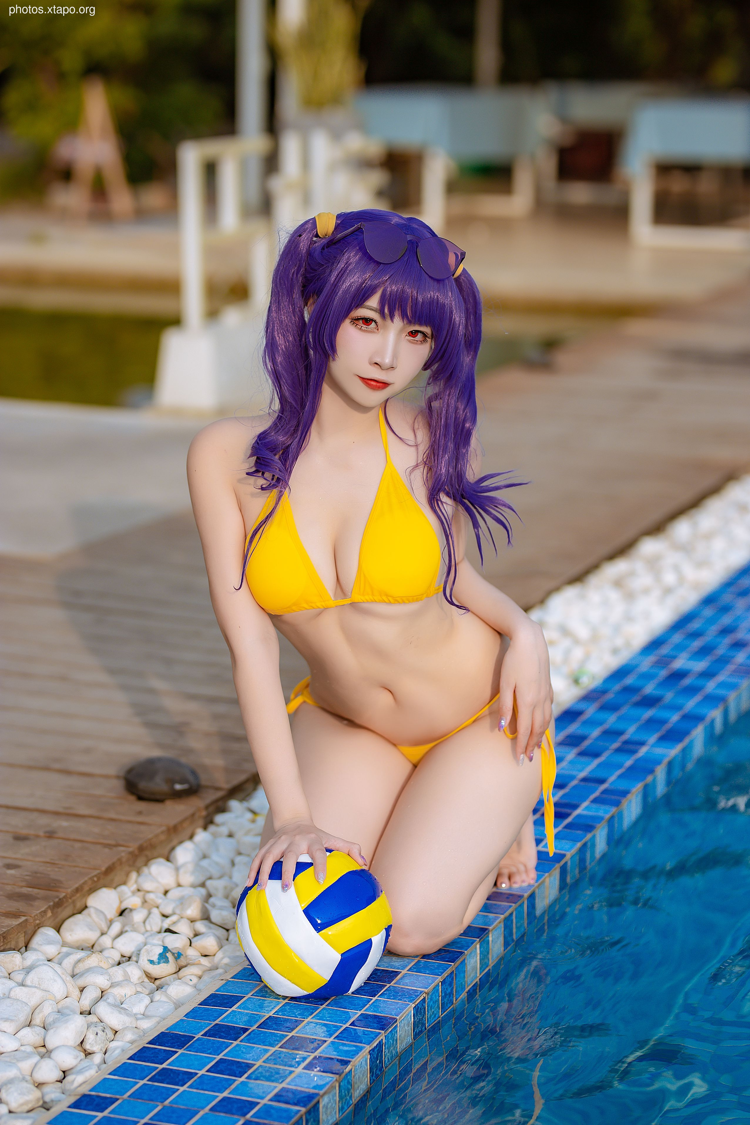 Erzuo Nisa Blue Bora Swimsuit 20p-364MB